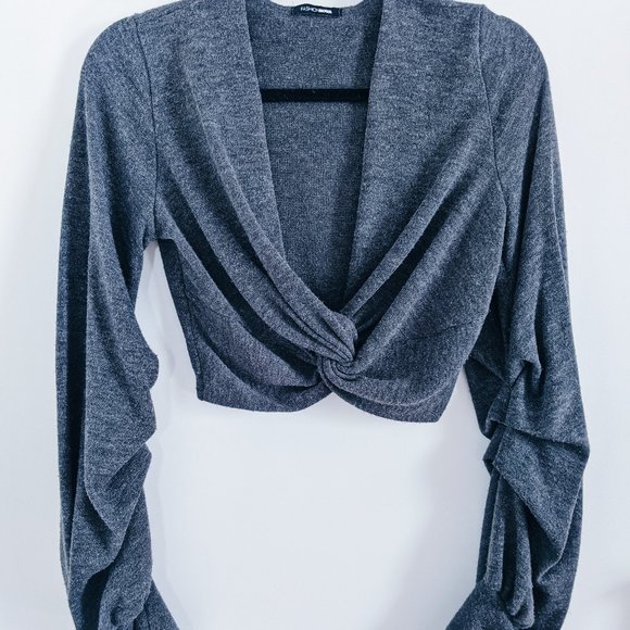 Fashion Nova My Twisted Ways Top & Pant Set - Picture 2 of 6